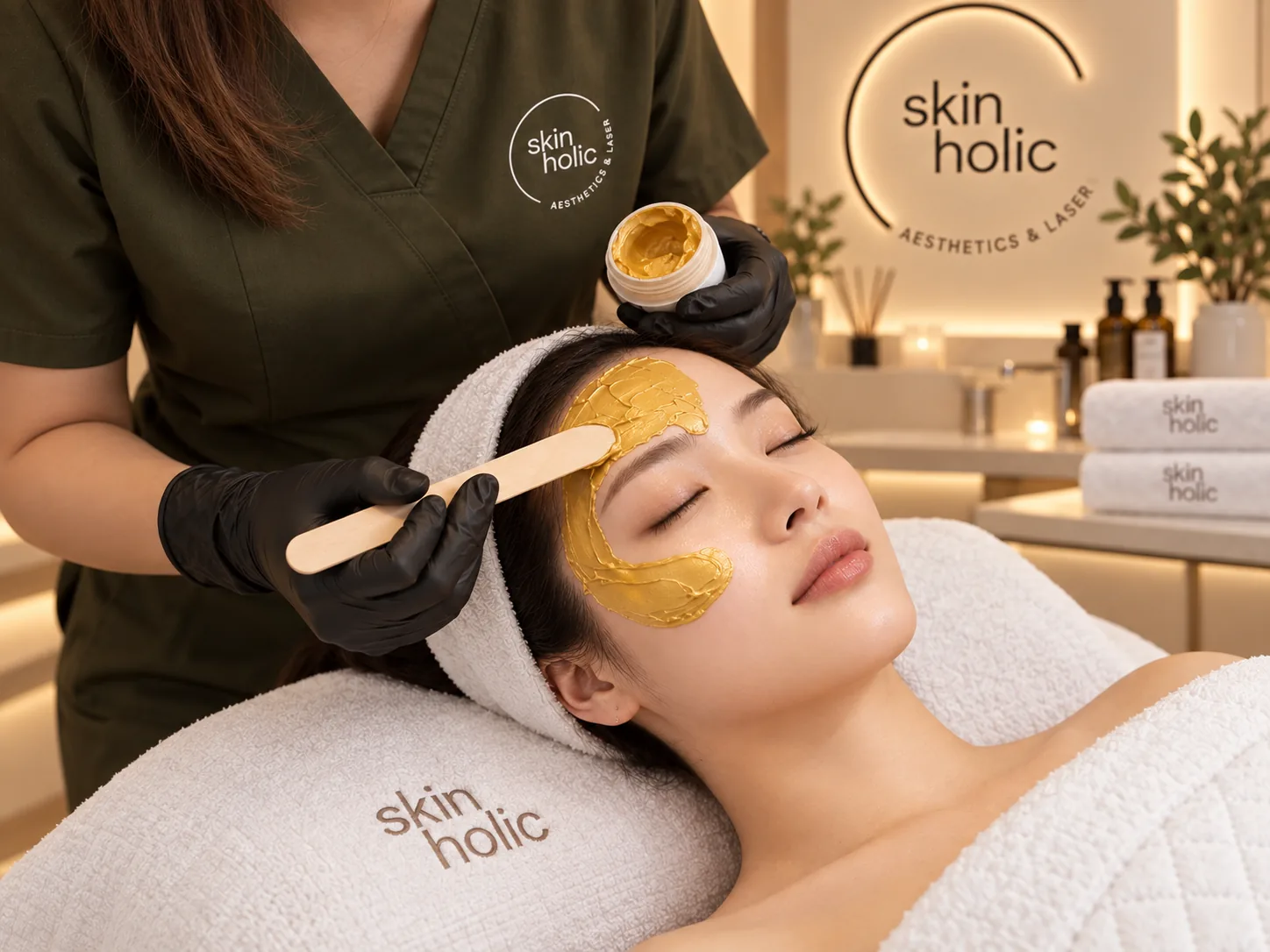 Dermamelan at Skinholic Aesthetics & Laser, in the treatment room