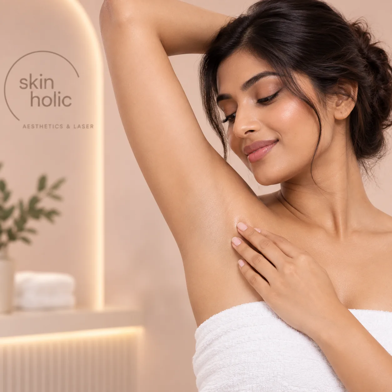 Intimate Brightening at Skinholic Aesthetics & Laser, in the treatment room